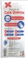 Refil de cola quente grossa, 1kg, super transparente