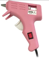 Pistola para cola quente fina 10w rosa