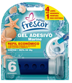 Gel adesivo sanitario frescor marine