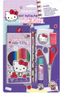 Kit escolar Hello Kitty com 6 itens