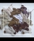 Pack x 4 figuras conejo saltarín tonos beige