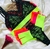 Conjunto de Lingerie Sem Bojo com Elástico Neon - Hericka Lingerie