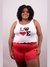 Baby Doll Lu Plus Size Cropeed Estampas Personagens Suede - Hericka Lingerie