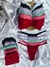 Imagem do Conjunto Trio Sainha Lingerie Com Bojo Sensual - Tule Poá