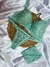 Conjunto Trio Sainha Lingerie Com Bojo Sensual - Tule Poá - comprar online