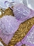Conjunto Trio Sainha Lingerie Com Bojo Sensual - Tule Poá - loja online