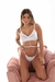 Conjunto Gabriela Sem Bojo Meia Taça - loja online