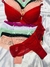 Conjunto Lua Rendado Fio Duplo com Pingente no Sutiã - Hericka Lingerie