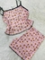 Baby Doll Coração Canelado Estampado - Hericka Lingerie