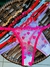 Calcinha Coração Bordado Tule Coração - Hericka Lingerie