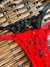 Calcinha Playboy Rendada com Pingente Frente - Hericka Lingerie