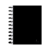 CADERNO DISKO SHINE PRETO M - comprar online