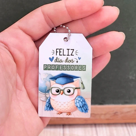 Tag de Embalagem/Sacola Professores