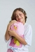 Pijama Lounge Listrado Rosa - L2M - loja online