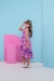 Vestido Babalu Xadrez Lilás - loja online