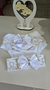 Conjunto Calcinha Bebê Tapa Fralda Branco na internet
