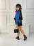 Camisa Jeans Laço Pompom - Mel Mini Divas - Blablabla.Fashiion