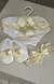 Conjunto Calcinha Bebê Tapa Fralda Amarelo - comprar online