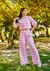 Conjunto Xadrez Rosa