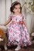 Vestido Flores Vermelha
