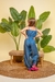 Macacão Flora Jeans Escuro - comprar online