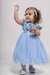 Vestido Floral Azul - comprar online