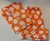 Pijama Laranja Ovelhinhas Curto - comprar online