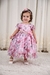 Vestido Rosa Bolinhas