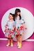 Vestido Princesa Listrado Floral na internet