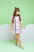 Vestido Vicky Manga Princesa - Loja LaraLuc 