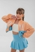 Conjunto Wendy Azul e Laranja - Doce Caju - comprar online