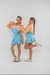 Conjunto Wendy Azul e Laranja - Doce Caju - loja online