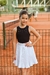 Conjunto Vírgínia Preto e Branco - Doce Caju na internet