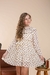 Vestido Safira Floral Off - Doce Caju - Loja LaraLuc 