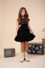 Vestido Kiara Preto - Doce Caju