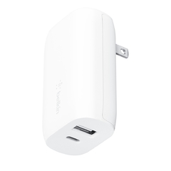 Belkin BOOST↑Charge Pro USB-C + Cargador de pared USB-A 32W