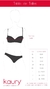 CONJUNTO DE PUNTILLA Y MICROFIBRA, CON CORPIÑO CON TAZA SOFT SIN PUSH UP Y COLA LESS. ART 4710 en internet