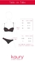 CONJUNTO DE MICROFIBRA Y PUNTILLA, CON CORPIÑO TAZA SOFT PUSH UP Y COLA LESS. ART 4790 - comprar online