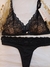 CONJUNTO DE PUNTILLA Y MICROFIBRA. CORPIÑO TRIANGULITO TAZA SOFT SIN PUSH UP Y COLA LESS. ART 8166 - tienda online