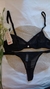 ART. 8200 Conjunto de tul con detalle de elástico lurex. Corpiño con arco y cola less regulable. - comprar online