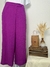 Calça Pantalona Crepe - Roxa