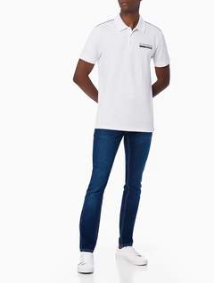 CALÇA JEANS CALVIN KLEIN SKINNY ESSENCIAL - MARINHO