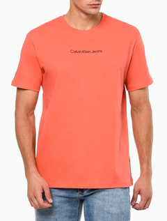 CAMISETA CALVIN KLEIN LOGO CENTRALIZADO na internet