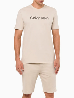 CAMISETA CALVIN KLEIN CK KHAKIS - CAQUI MÉDIO