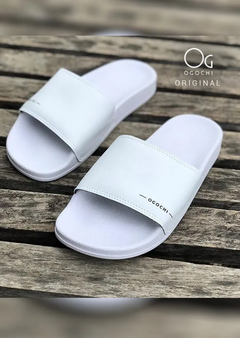 CHINELO OGOCHI SLIDE - BRANCO - comprar online