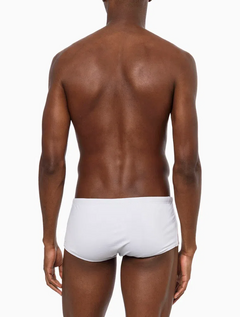 SUNGA CALVIN KLEIN TRUNK C/ SILK - BRANCO - comprar online