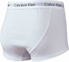 KIT 3 CUECAS CALVIN KLEIN LOW RISE TRUNK BRANCO - comprar online