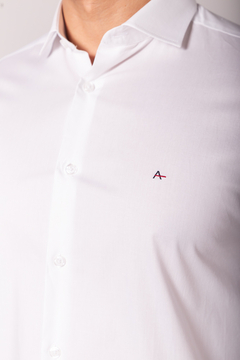 CAMISA ARAMIS SLIM MANGA LONGA TRICOLINE STRETCH - BRANCO - comprar online