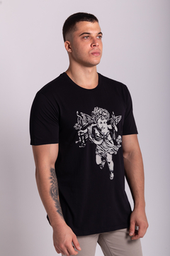 CAMISETA JOHN JOHN ANGEL DOWN - PRETO - LODZ STORE