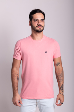 CAMISETA AEROPOSTALE BÁSICA - ROSA - LODZ STORE